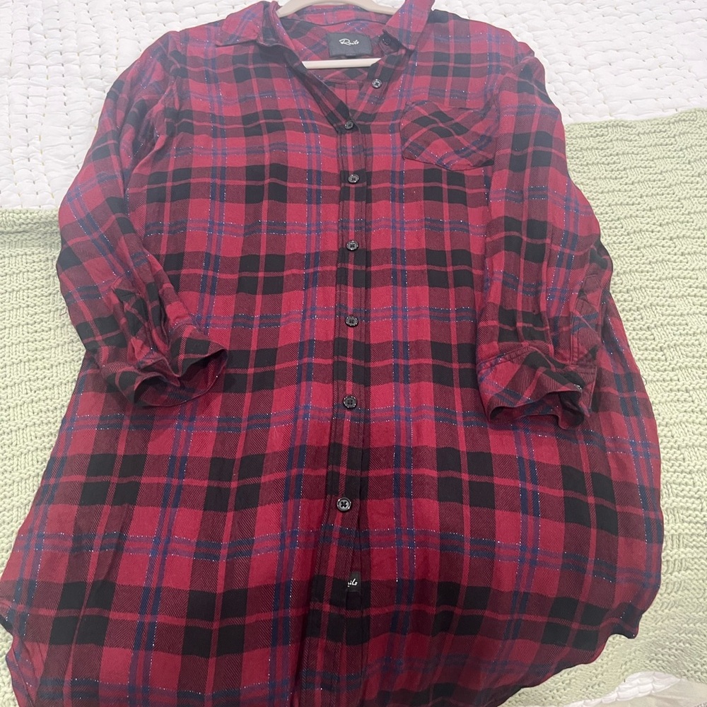 Rails Bianca Plaid Shirt Dress